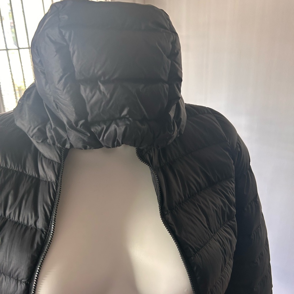 Eddie Bauer Women's Black Down Puffer Jacket Excellent Condition - Picture 2 of 13